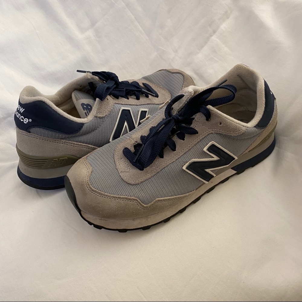 New Balance Gray and Navy Men's Sneakers